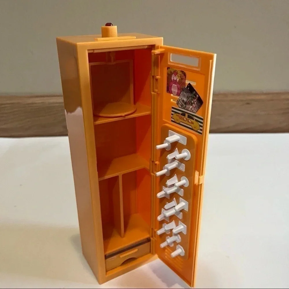 Secret Messages Teresa w/HS Locker stamps, Ink Pad Barbie EUC (no Doll)